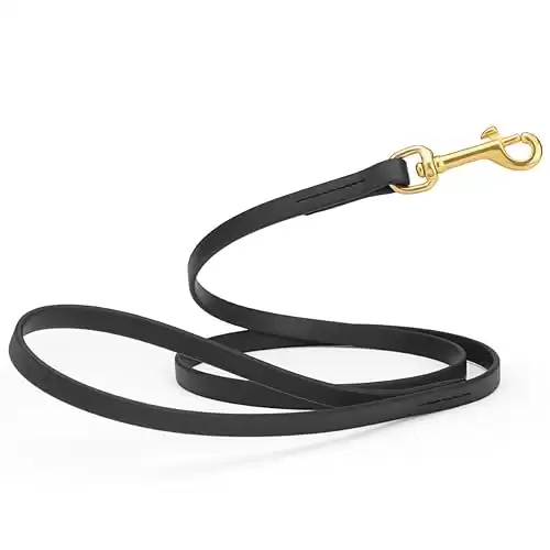 Viper Biothane Working Lead for Dogs 6ft Black
