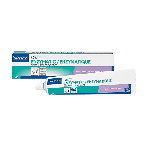 Virbac C.E.T. Enzymatic Toothpaste, Tartar Control, Beef Flavor, 2.5 oz