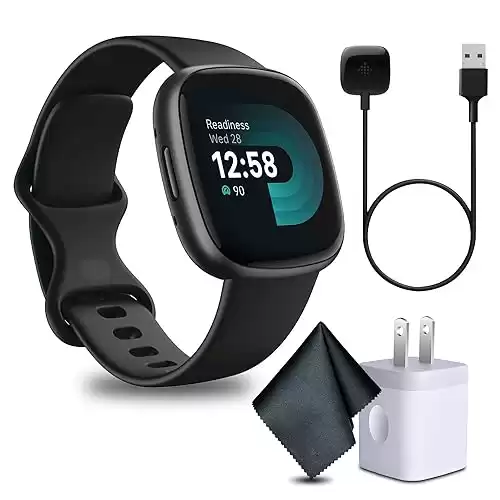 Fitbit Versa 4 Fitness Smartwatch with Daily Readiness, GPS, 24/7 Heart Rate, 40+ Exercise Modes